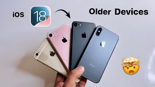 iOS 18 on iPhone 6s 7 8 and X  iOS 18  New Update on Older Devices 😍 [upl. by Dnaloy616]