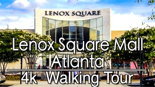 Walking in Lenox Square Mall Atlanta Georgia  4k  Ambient Music [upl. by Engle]