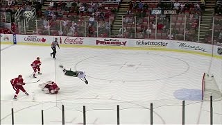 Best of Hasek Sends Gaborik Airborne [upl. by Ubald]