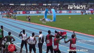 Men 4x400m Relay Final  African Senior Championships Asaba 2018 [upl. by Aital787]