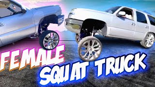 First Female Squat Truck  Squatted Trucks Clapping 2024 [upl. by Bettencourt251]