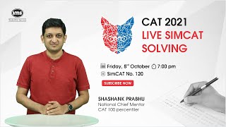 CAT 2022 Live SimCAT Solving ft Shashank Prabhu  CAT 100iler  IMS India [upl. by Faden]