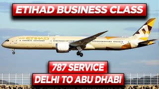 Dream Travel Etihad Business Class from Delhi to Doha [upl. by Garey]