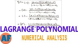 Lagrange Interpolating Polynomial  Easy Method [upl. by Gard652]