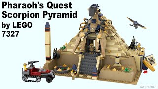 LEGO Pharaohs Quest  Scorpion Pyramid 7327 Review [upl. by Ad341]