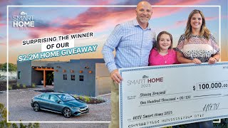 The WINNER of HGTV Smart Home 2023 in Santa Fe NM is…🎉 [upl. by Herrah]