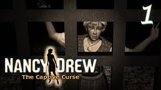 My VERY FIRST Nancy Drew Game  Nancy Drew The Captive Curse  Part 1 [upl. by Solhcin]