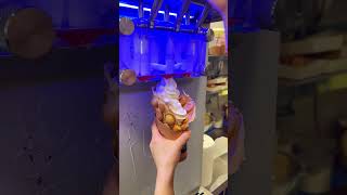 Biscoff ice cream waffle 🤤🍦🧇 You need to try this🔥 eggwaffle sydneyfood [upl. by Eneg]