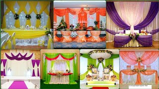 Make your wedding more beautiful with these decoration ideasunique wedding stagedesign 2024 [upl. by Yelsgnik968]