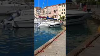 Italy All those Beautiful Yachts Marina Elba 🇮🇹 [upl. by Etnoed216]