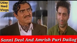 Damini Movie Dialogue  Sanni Deol  Amrish Puri  Hindi Movie Sanni Deol [upl. by Nauwtna]