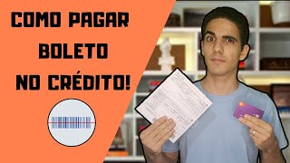 Como pagar BOLETOS com CARTÃO DE CRÉDITO Vale a pena [upl. by Rimma]