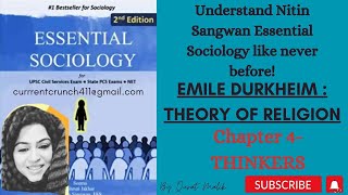 CHAPTER 4 Essential Sociology Nitin Sangwan Religion TheoryEmile DurkheimSocial Facts [upl. by Ahsitnauq]