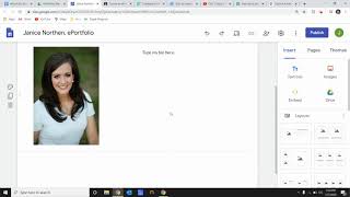 Create an ePortfolio in Google Sites [upl. by Aibat]