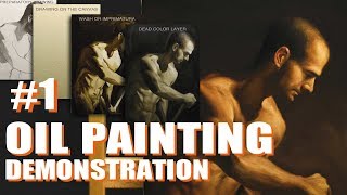 Oil Painting Process  Part 13  Classical Figure Painting  Step by step Techniques and commentary [upl. by Hewitt]