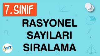 Rasyonel Sayıları Sıralama Karşılaştırma Konu Anlatımı 7 Sınıf Matematik [upl. by Ause]