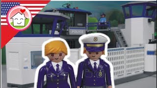 Playmobil police movie Chief Overbeck  Jailbreak The Hauser Family [upl. by Kassie]