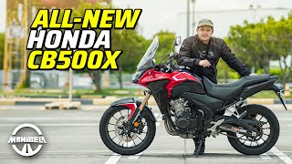 First Ride Impression  Honda CB500X Adventure Bike [upl. by Melisa]