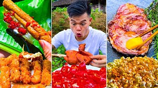 Best real food ever  Whole Grilled Chicken When No Money  TikTok Funny Videos [upl. by Robbi942]