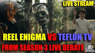 FROM SEASON 3 DEBATE REEL ENIGMA VS TEFLON TV [upl. by Aerdua]