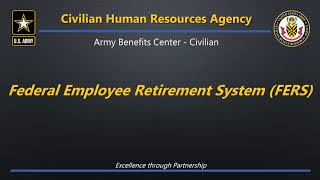 Federal Employees Retirement System FERS Overview [upl. by Wolfgram]