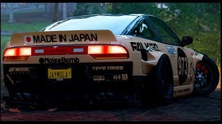 Forza Horizon 4  Rocket Bunny 240SX Drift Montage [upl. by Devol]