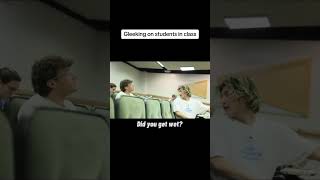 Gleeking on students in class [upl. by Notsgnik374]