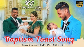 New Konkani Baptism Toast Song 2024  Roger Maison Fernandes  By Ramson Cardoso [upl. by Yeslehc421]