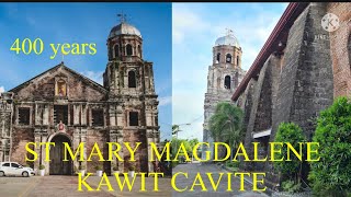 VISITING ST MARY MAGDALENE CHURCH KAWIT CAVITE [upl. by Ainnat867]