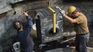 EAF Refractory Installation  How to Install [upl. by Byers]