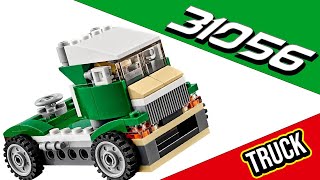 LEGO 31056 Truck Build 4K amp ASMR [upl. by Ffoeg959]