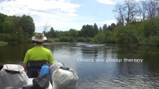 Upper Manistee River Canoe Trip  Chippewa Landing Canoe Livery [upl. by Atiras521]