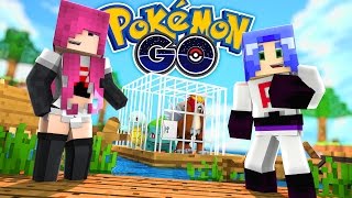 Minecraft Pokemon Go  TEAM ROCKET CAPTURE LITTLE ROPO [upl. by Yesdnyl]