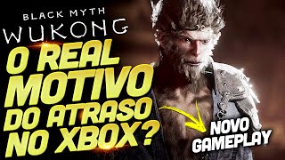 NOVO GAMEPLAY e quotSUPOSTAquot DECLARAÇÃO da Microsoft sobre o ATRASO de BLACK MYTH WUKONG no XBOX [upl. by Omoj647]