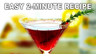 The PERFECT Pomegranate Martini Recipe [upl. by Llevart]