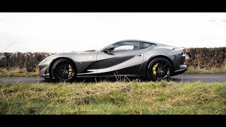 Ferrari 812 Superfast Drive Acceleration amp Sound [upl. by Ived]