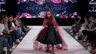 Stephany Ioana  Ostrowska Couture  Ikonic Kids Fashion Show  House of Ikons  SS22 [upl. by Coniah85]