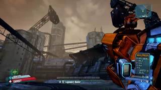 Borderlands 2  Defeating Hyperius the Invincible with Zero [upl. by Kcirneh517]