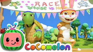 The Tortoise and the Hare  CoComelon Nursery Rhymes amp Kids Songs [upl. by Licna]