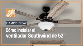 ¿Cómo conectar un ventilador de techo Southwind [upl. by Elleraj]