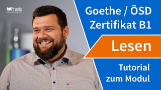 Tutorial GoetheÖSDZertifikat B1 Modul LESEN [upl. by Avot150]