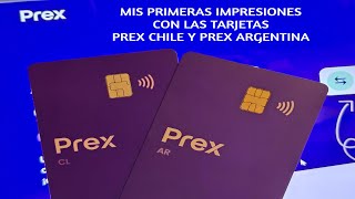 UNBOXING Y PRIMERAS IMPRESIONES DE LA TARJETA PREX CHILE Y PREX ARGENTINA  ¡¡UNA DE LAS MEJORES [upl. by Cornela431]