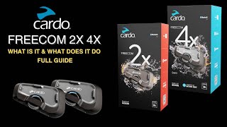 What is Cardo Freecom 2x and 4x [upl. by Nomyad]