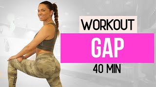 CLASE de GAP en CASA 🔥🔥🔥 ANTI CELULITIS TOTAL 🔥🔥🔥 GLÚTEOS ABDOMEN y PIERNAS  40 MINUTOS [upl. by Jangro465]