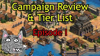 AoE2 DE Campaign Review amp Tier List  Episode I [upl. by Anav]