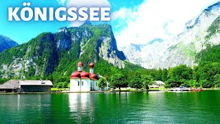 KÖNIGSSEE  die schönste Schifffahrt in Deutschland  Schönau am Königssee  St Bartholomä  Salet [upl. by Joseph]