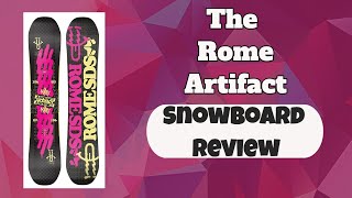 The 2023 Rome Artifact Snowboard Review [upl. by Enrobialc]