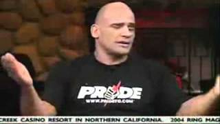 Brian Urlacher Almost Fights Bas Rutten [upl. by Jade]