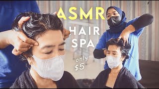 ASMR Creambath  5 Relaxing Indonesian AllinOne Hair Spa amp Body Massage [upl. by Aletse]