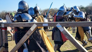 Texas Viking Festival historical medieval battle [upl. by Haila]